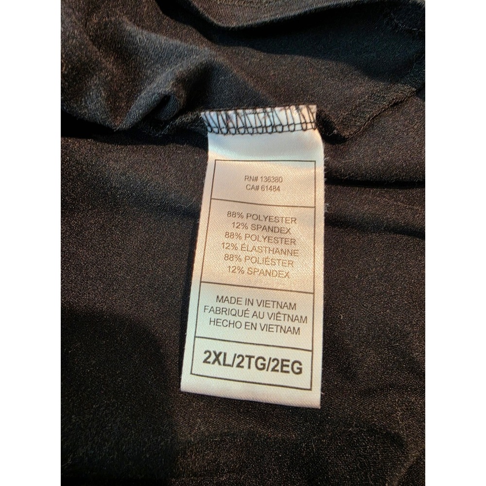 Fanatics Brooklyn Nets Mens 2XL Quarter Zip Pullover Black Gray NBA Basketball - Picture 8 of 9